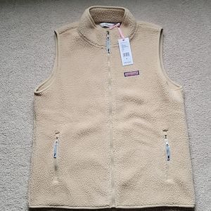 NWT Vineyard Vines Sherpa Vest